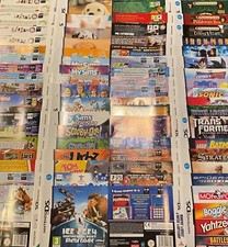 Nintendo DS Box Art Inserts -