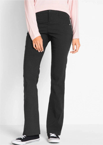 Bonprix black stretch bootcut