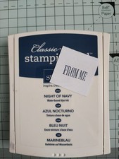 Stampin Up Ink Pad Night Of Navy