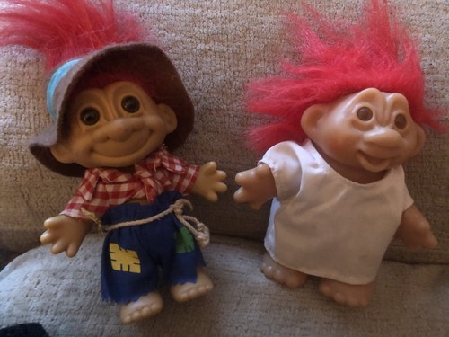 Farmer troll dolls - farmer,