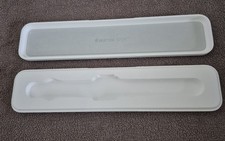 WHITE APPLE WATCH SPORT EMPTY PLASTIC BOX ONLY - 42MM