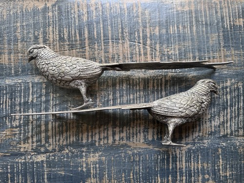 Silver plated pheasant - silver, table