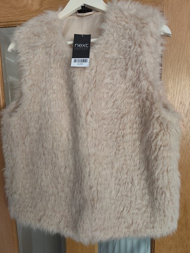 Next fur like gilet - fur,