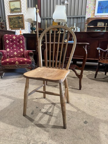 Antique elm chair farmhouse - elm,