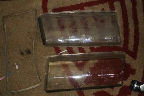 Headlamp lenses for series - series, 2