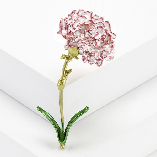 Carnation pin exquisite brooch - carnation,