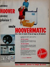 1963 HOOVER HOOVERMATIC 15KG
