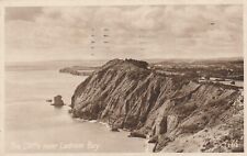 LADRAM BAY, CLIFFS, Devon - Vintage POSTCARD