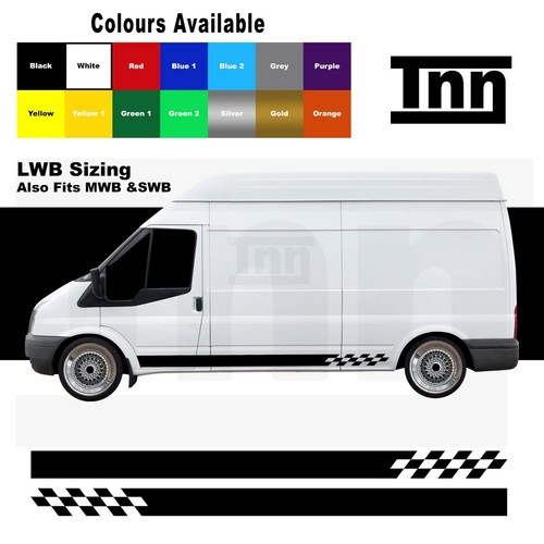 Side stripe stickers - side, graphics