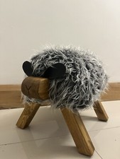 Handmade Sheep Footstool