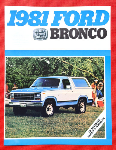1981 ford bronco - 1981,