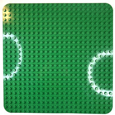 Genuine LEGO DUPLO Large Green Base Plate Board 24 x 24 stud 38 x 38cm