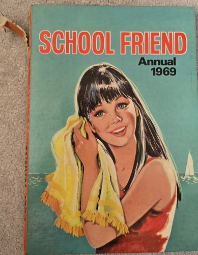 Vintage school friend annual - vintage,