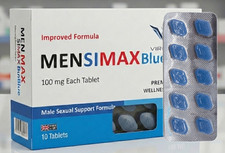 100 x MENSIMAX BLUE Extra