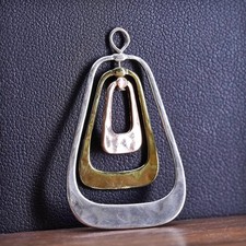 Vintage triple tone Sterling