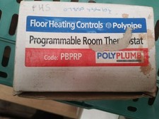 Polypipe PBPRP programmable room thermostat for underfloor heating REP £174!!!