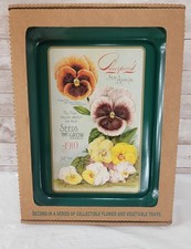  New Burpee's Seed Tin Serving