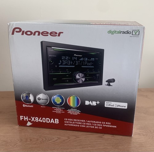 Pioneer x840dab rds auto - fh-x840dab, cd