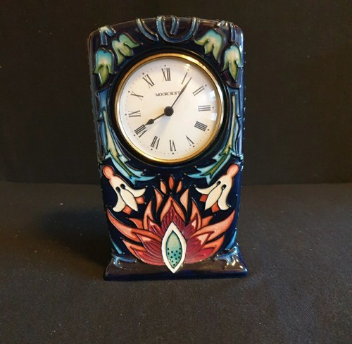 Moorcroft clock trial - trial, piece