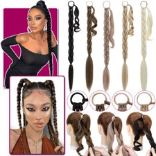 Real Long Braided Ponytail