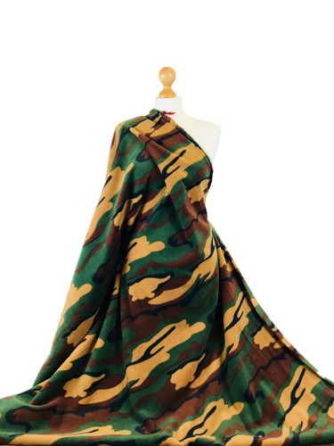 Printed fleece fabric - printed,