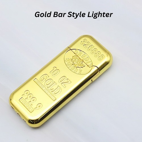 Cigarette lighter stylish gold - cigarette,