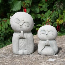 Meditating Monk Resin Statue |