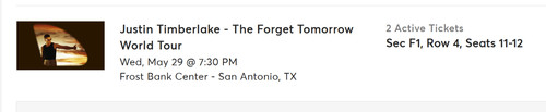 Justin timberlake concert - justin,