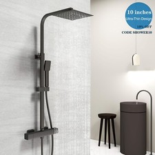 Exposed thermostatic shower - thermostatic,