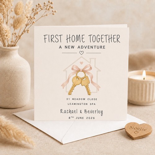 New home card - new,