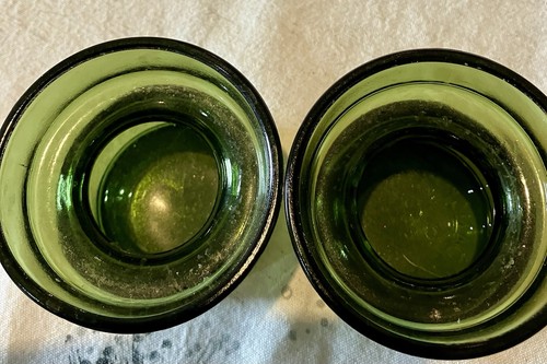 Danish design green candle - danish,