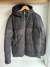 black puffer jacket Mens warm