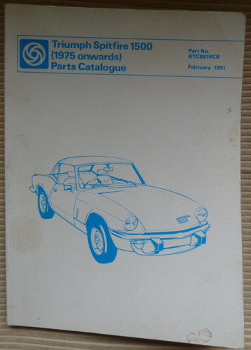 Triumph spitfire 1500 1975 - spitfire,