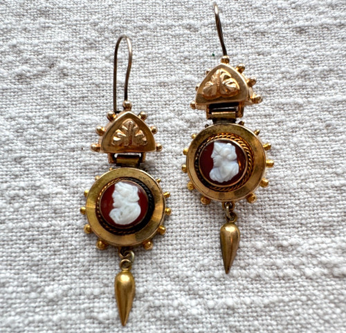 Vintage victorian style cameo - victorian,