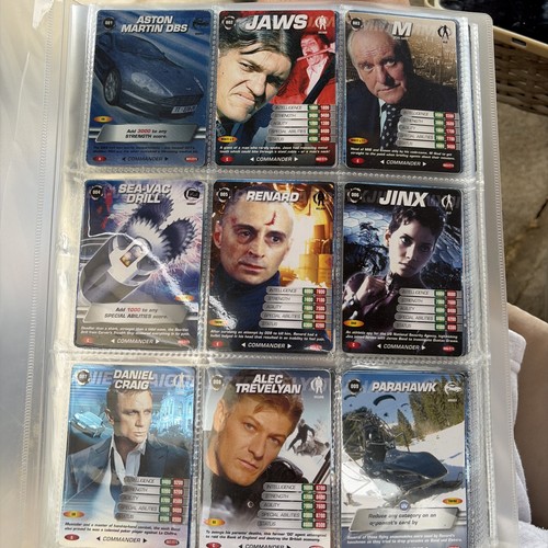 007 spy card - near, set