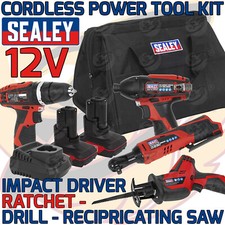 SEALEY 12V Cordless Drill