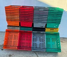 *** SPECIAL OFFER *** 10 x Bail Arm Crates / Bale Arm Plastic Stacking Boxes 