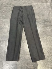 MENS GRAY TROUSERS WAIST 30 INCH LEG 30 INCH