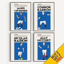 Rangers - Football Poster -