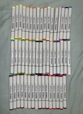 Large Collection of Copic Sketch Marker Pens x 50