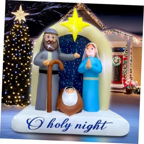 6ft christmas inflatables - christmas,