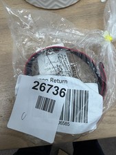 Rosewood x Joules Rainbow Stripe Dog Collar, Medium, with Adjustable Metal Buckl