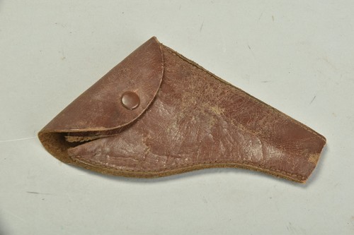 Leather pistol holster - leather,