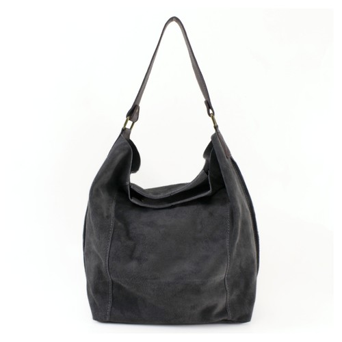 Ladies italian suede bucket - ladies,