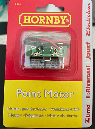 Hornby r8014 point motor - point, oo
