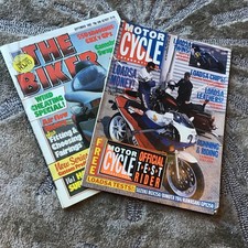 The Biker Sep 1982 & Motorcycle International June 1988 Magazines