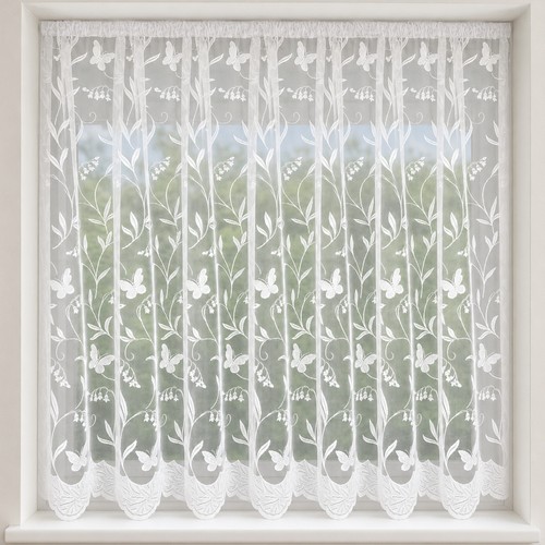 White net curtains sold - sold, by