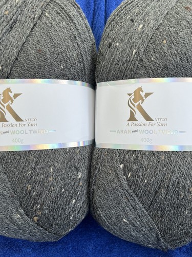 400g knitco aran with - x,