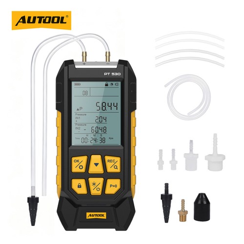Autool digital manometer gas - autool,
