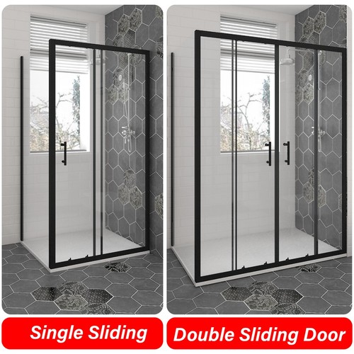 Black shower enclosure tray - enclosure,